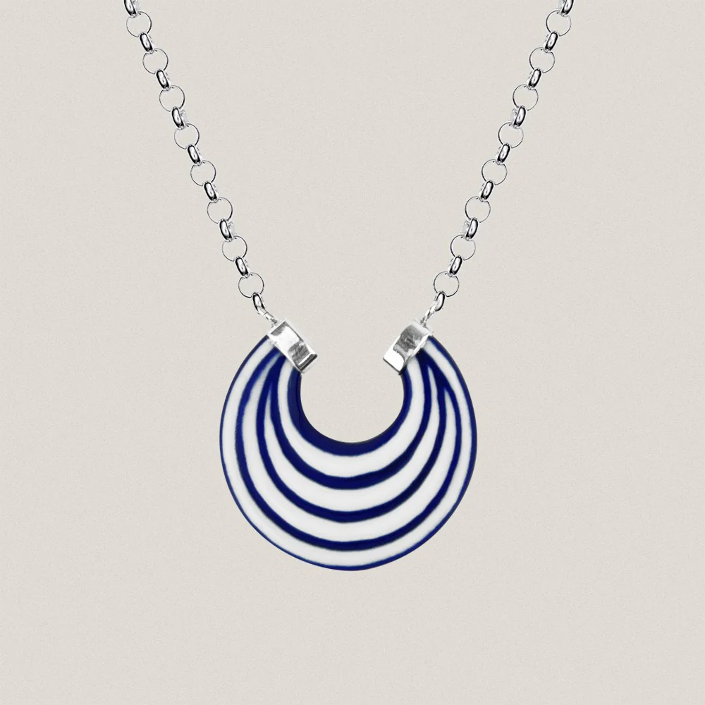 Blue Arracada Pendant M