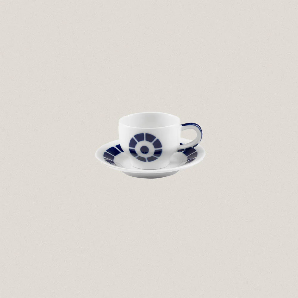 Coffee Cup and Saucer Coroa