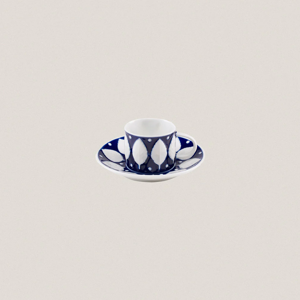 Coffee Cup and Saucer F73 Azul