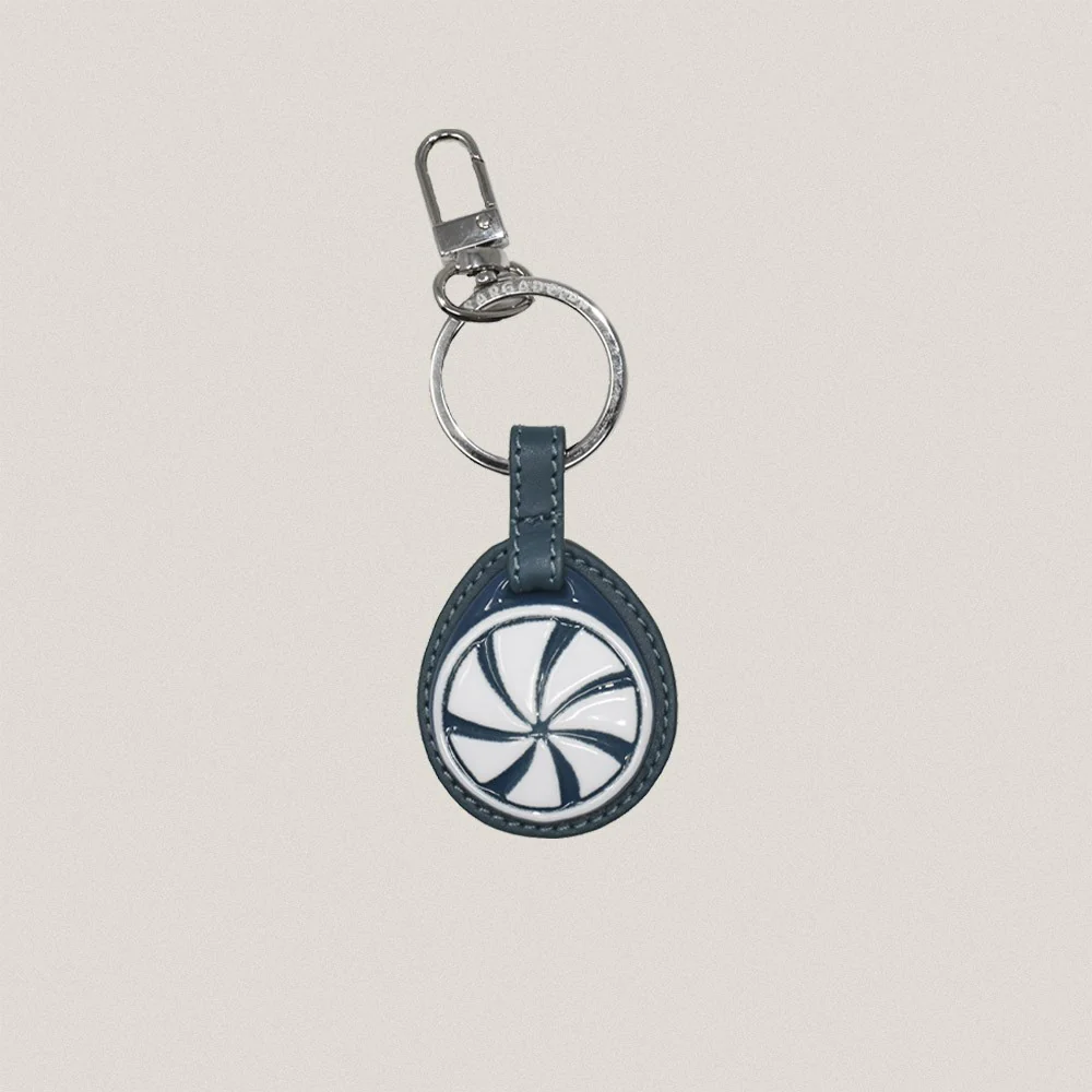 Green Trisquel Keychain