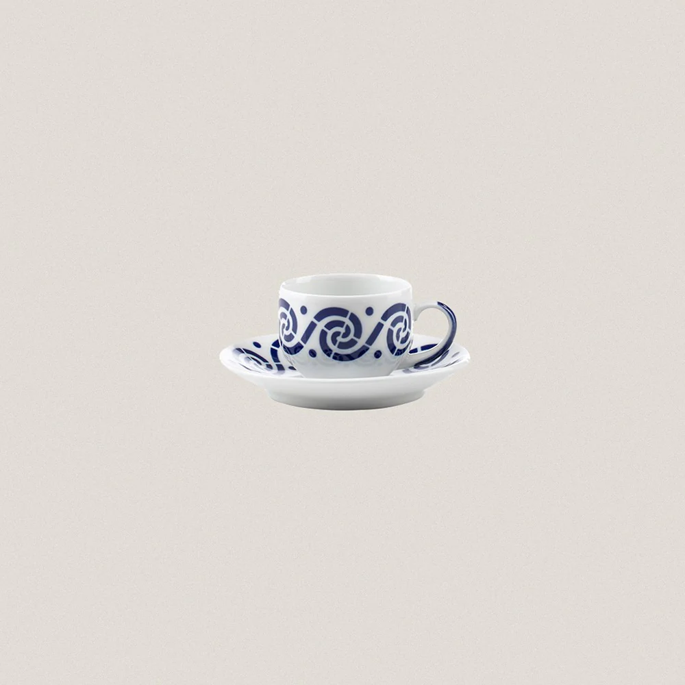 Tea Cup and Saucer Espiroide