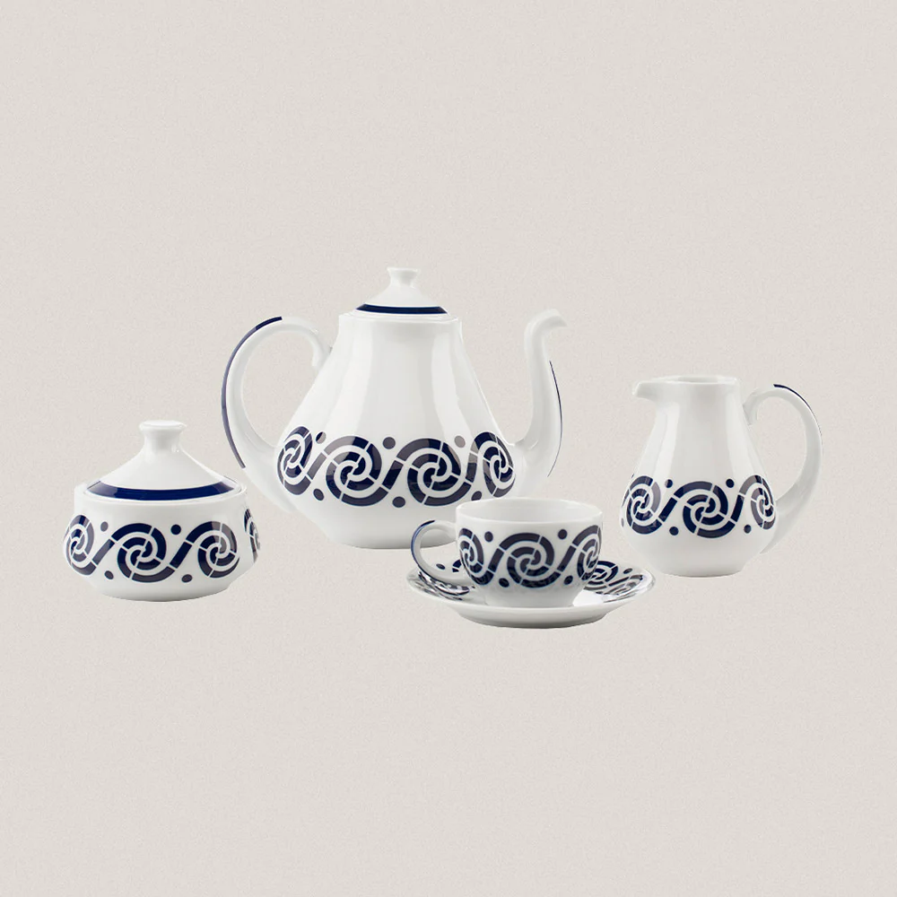 Tea Set 12  services Espiroide