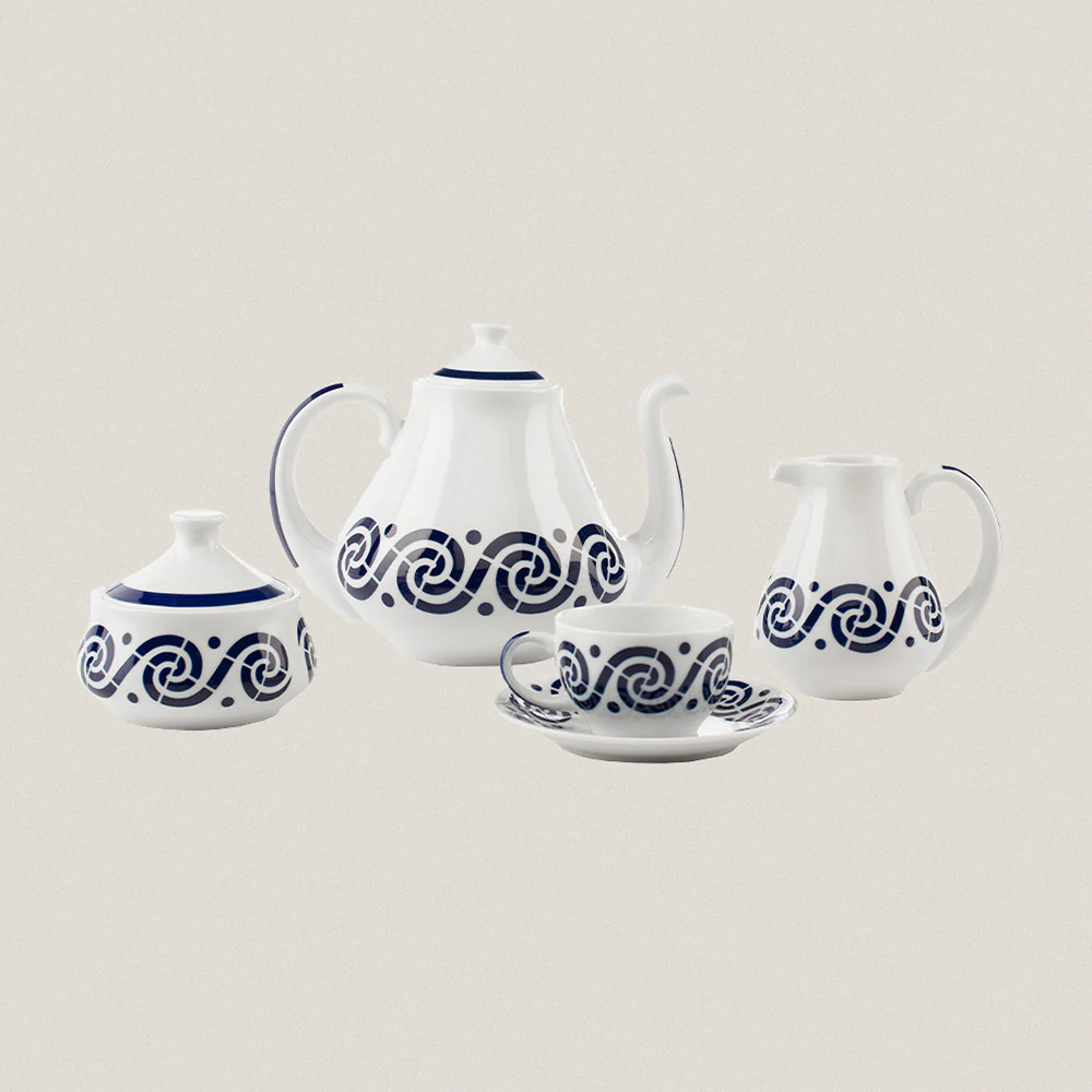 Tea Set  6 services Espiroide